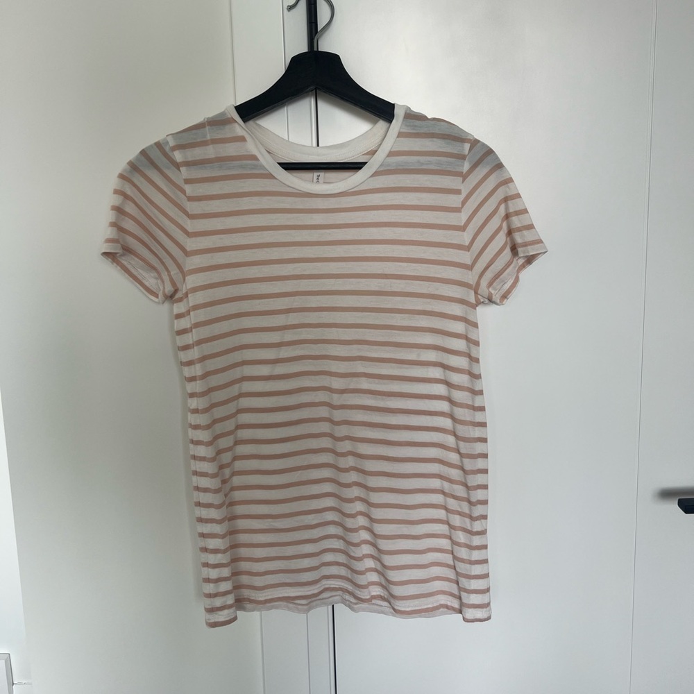 Aritzia The group by Babaton striped t shirt